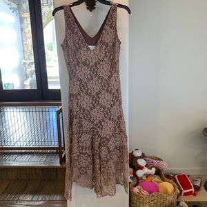 Alexia Admor lace dressy asymmetrical flared scarf hem. Never worn, perfect!